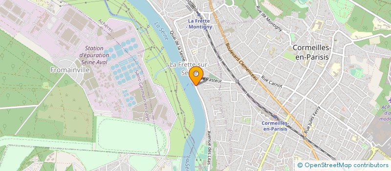localisation de l'entreprise MONSIEUR LUCA PUEYO à LA FRETTE-SUR-SEINE