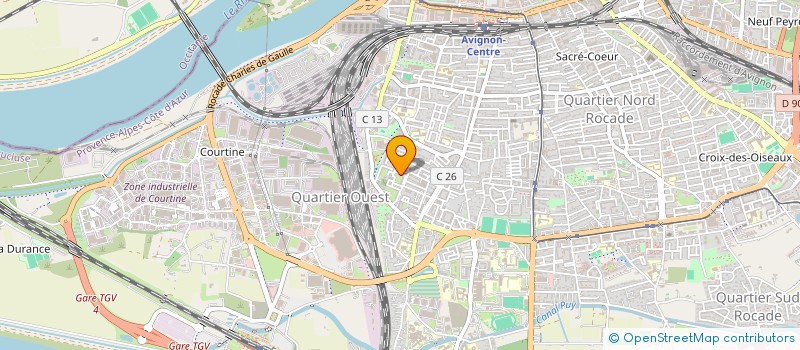 localisation de l'entreprise MONSIEUR LUCA RADULOVIC  AVIGNON