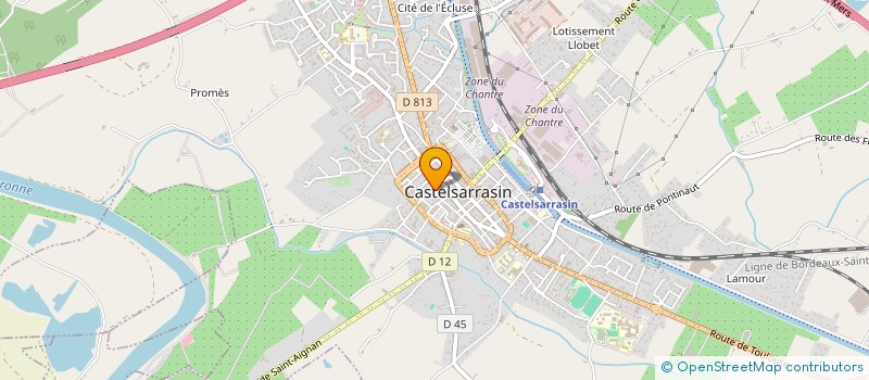 localisation de l'entreprise MONSIEUR LUCA RAMMAIL  CASTELSARRASIN