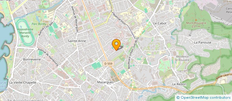 localisation de l'entreprise MONSIEUR LUCA RAMONDETTI  MARSEILLE