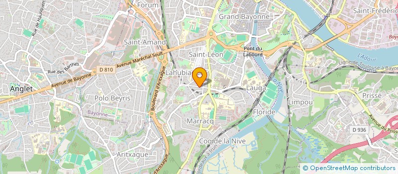 localisation de l'entreprise MONSIEUR LUCA RANGER à BAYONNE