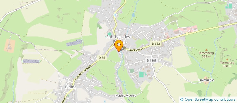 localisation de l'entreprise MONSIEUR LUCA RINALDI  ROHRBACH-LES-BITCHE