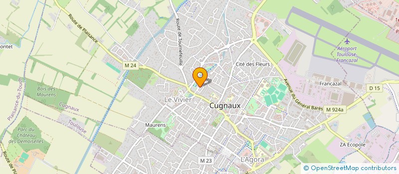 localisation de l'entreprise MONSIEUR LUCA SARGES à CUGNAUX