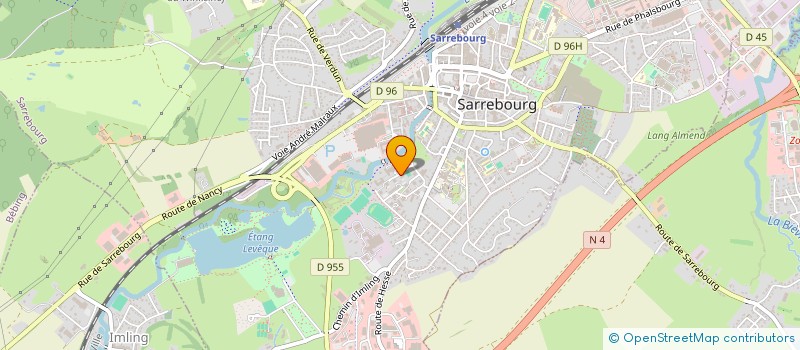 localisation de l'entreprise MONSIEUR LUCA SCHIRMANN  SARREBOURG