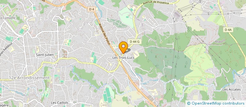 localisation de l'entreprise MONSIEUR LUCA SENCIANES à MARSEILLE