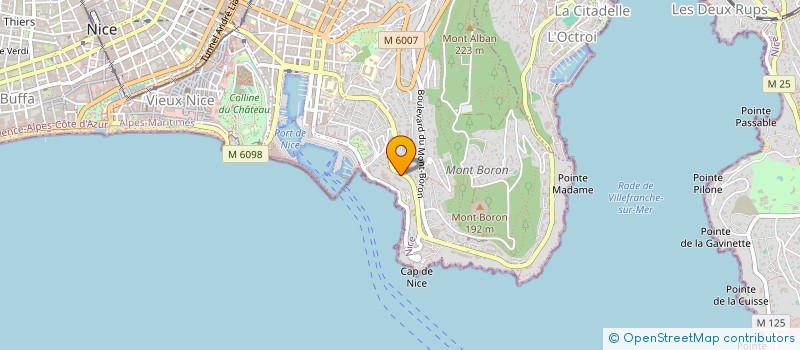 localisation de l'entreprise MONSIEUR LUCA SIGNORETTI à NICE
