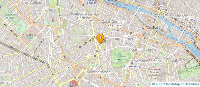 localisation de l'entreprise MONSIEUR LUCA SOSSAH-DUTHEIL  PARIS