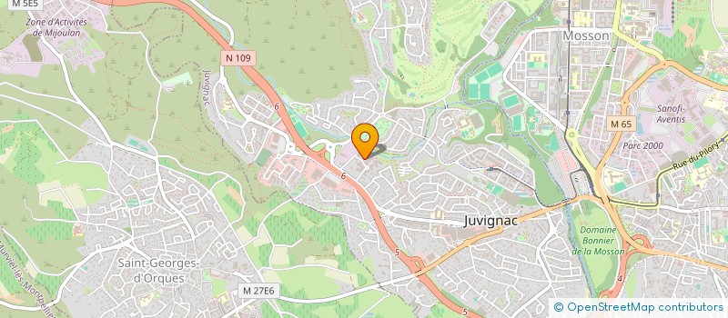 localisation de l'entreprise MONSIEUR LUCA SOUVIGNET  SAINT-JEAN-DE-VEDAS