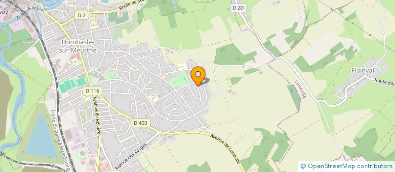localisation de l'entreprise MONSIEUR LUCA STEF  DOMBASLE-SUR-MEURTHE