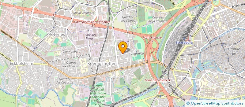 localisation de l'entreprise MONSIEUR LUCA TAFFO à STRASBOURG
