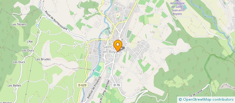 localisation de l'entreprise MONSIEUR LUCA TAORMINA  SAINT-JEAN-EN-ROYANS