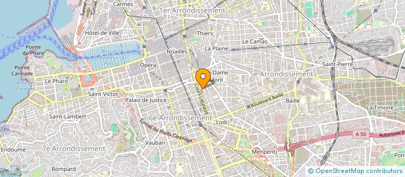 localisation de l'entreprise MONSIEUR LUCA TIBURZIO  MARSEILLE