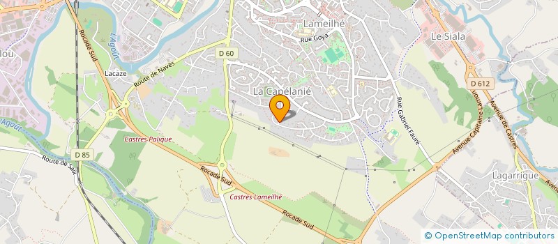 localisation de l'entreprise MONSIEUR LUCA TIGNERES  CASTRES