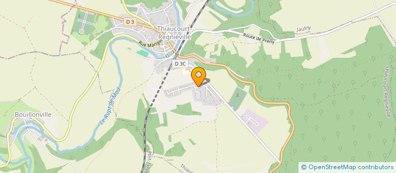 localisation de l'entreprise MONSIEUR LUCA TOSCHI  THIAUCOURT-REGNIEVILLE