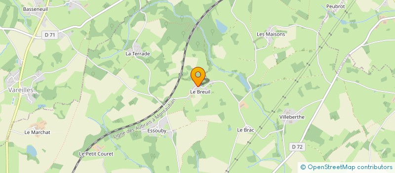 localisation de l'entreprise MONSIEUR LUCA TOTI à SAINT-AGNANT-DE-VERSILLAT