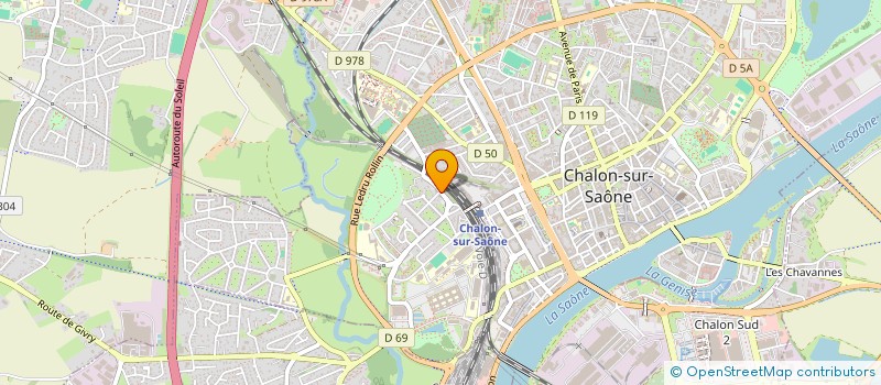 localisation de l'entreprise MONSIEUR LUCA VILLEROT  CHALON-SUR-SAONE