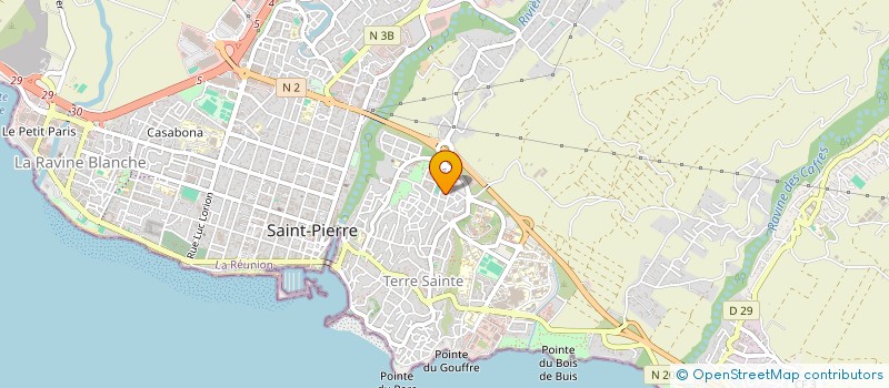 localisation de l'entreprise MONSIEUR LUCAEL JARLOT  SAINT-PIERRE