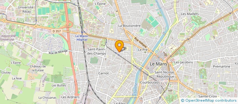localisation de l'entreprise MONSIEUR LUCAS ACCARY à LE MANS