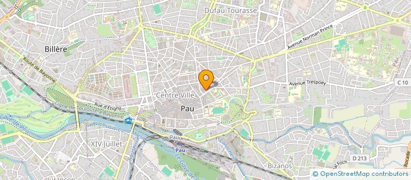 localisation de l'entreprise MONSIEUR LUCAS ADER à PAU