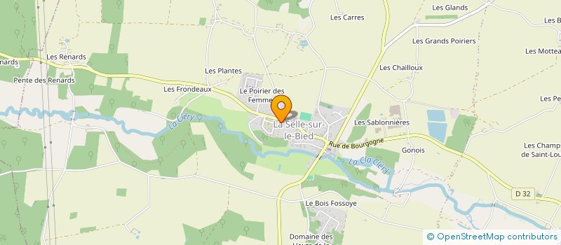 localisation de l'entreprise MONSIEUR LUCAS AGRICOLE à LA SELLE-SUR-LE-BIED
