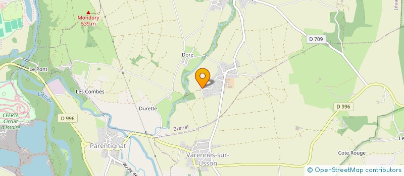 localisation de l'entreprise MONSIEUR LUCAS ALBOURIE  BRENAT