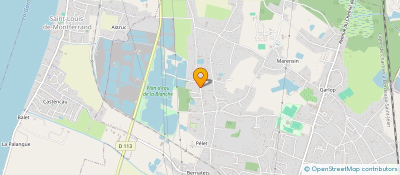 localisation de l'entreprise MONSIEUR LUCAS ALBUS  AMBARES-ET-LAGRAVE