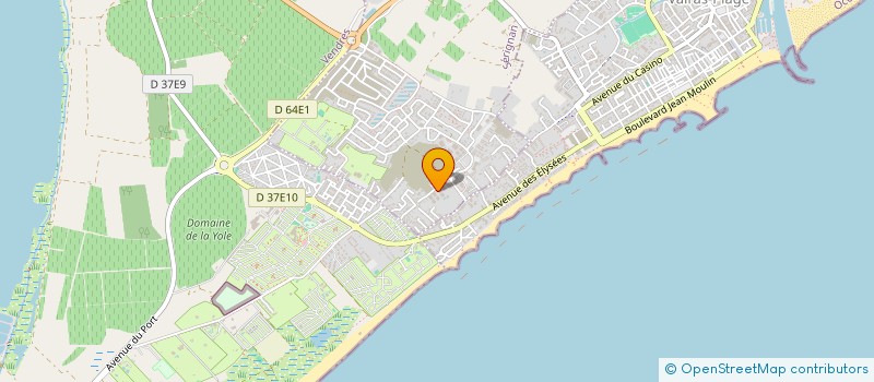 localisation de l'entreprise MONSIEUR LUCAS ALLIROL  SERIGNAN