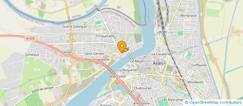 localisation de l'entreprise MONSIEUR LUCAS ALVAREZ à ARLES