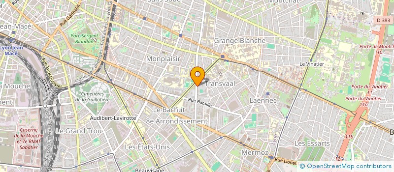 localisation de l'entreprise MONSIEUR LUCAS AMARDEIL  LYON