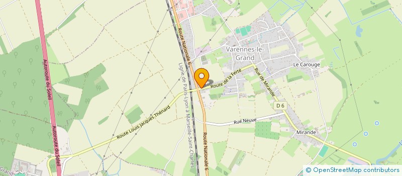 localisation de l'entreprise MONSIEUR LUCAS AMORIM  VARENNES-LE-GRAND