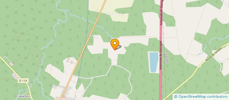 localisation de l'entreprise MONSIEUR LUCAS ANDRES  SAINT-MICHEL-DE-CASTELNAU