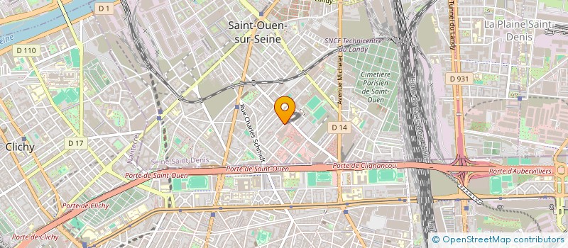 localisation de l'entreprise MONSIEUR LUCAS ANGOSTON à SAINT-OUEN-SUR-SEINE