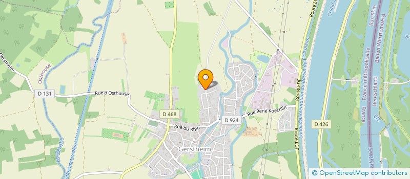 localisation de l'entreprise MONSIEUR LUCAS ANGUENOT  GERSTHEIM