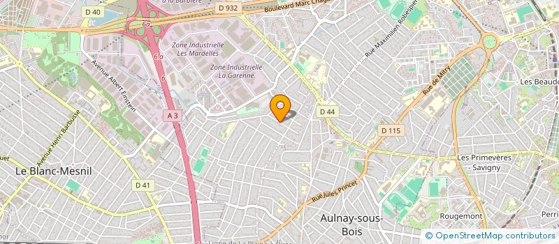 localisation de l'entreprise MONSIEUR LUCAS ANTUNES  AULNAY-SOUS-BOIS