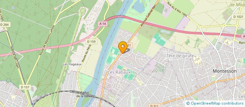 localisation de l'entreprise MONSIEUR LUCAS ARAUJO à MONTESSON