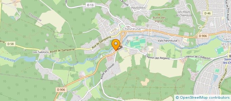 localisation de l'entreprise MONSIEUR LUCAS ARAUJO  CHEVREUSE