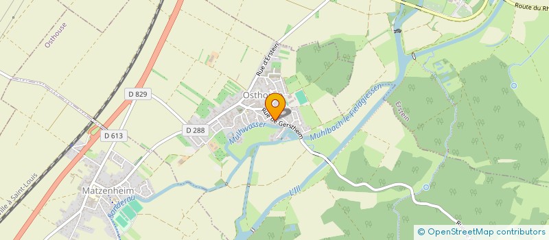 localisation de l'entreprise MONSIEUR LUCAS ARBOGAST  OSTHOUSE