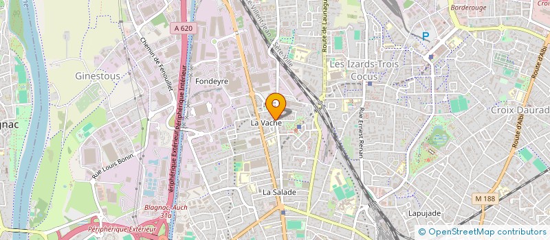 localisation de l'entreprise MONSIEUR LUCAS ARBOUIN à TOULOUSE