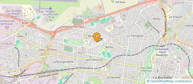 localisation de l'entreprise MONSIEUR LUCAS ARCHAMBEAU à LA ROCHELLE