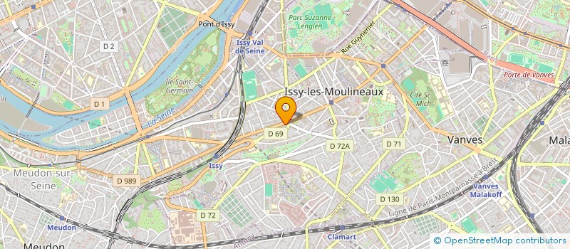 localisation de l'entreprise MONSIEUR LUCAS ARCHIER à ISSY-LES-MOULINEAUX