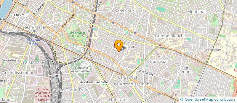 localisation de l'entreprise MONSIEUR LUCAS ARCOS  LYON