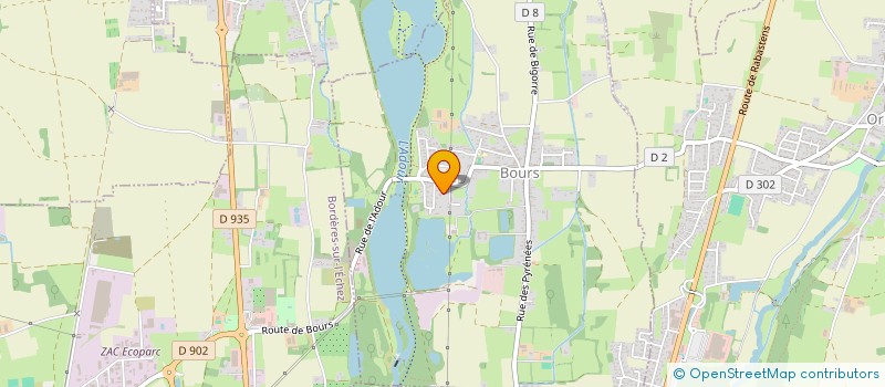 localisation de l'entreprise MONSIEUR LUCAS AUGUSTO-FERNANDES  BOURS