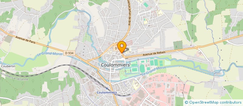 localisation de l'entreprise MONSIEUR LUCAS AZEVEDO à COULOMMIERS