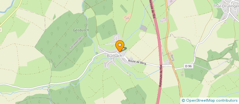 localisation de l'entreprise MONSIEUR LUCAS BAEHR  BURBACH