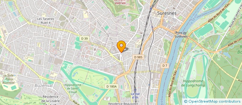 localisation de l'entreprise MONSIEUR LUCAS BAGUR à SURESNES