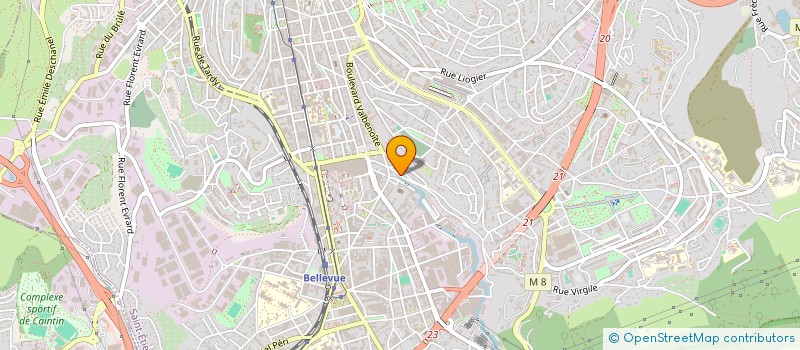 localisation de l'entreprise MONSIEUR LUCAS BAIRRO  SAINT-ETIENNE