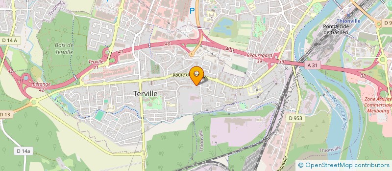 localisation de l'entreprise MONSIEUR LUCAS BALDO  TERVILLE