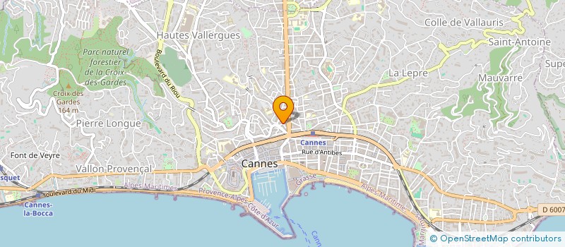 localisation de l'entreprise MONSIEUR LUCAS BALLONE  CANNES