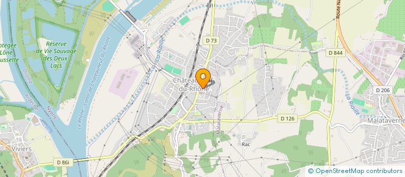 localisation de l'entreprise MONSIEUR LUCAS BAMMOUNE  CHATEAUNEUF-DU-RHONE