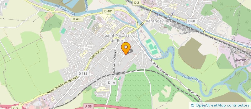 localisation de l'entreprise MONSIEUR LUCAS BARAD  SAINT-NICOLAS-DE-PORT